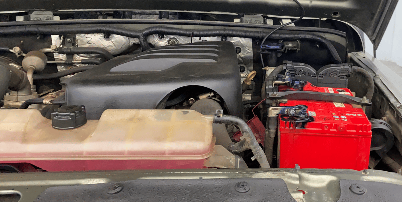 2021 Mahindra Thar LX PETROL HT 4WD AT, Petrol, Automatic, 81,634 km, Engine View - Left