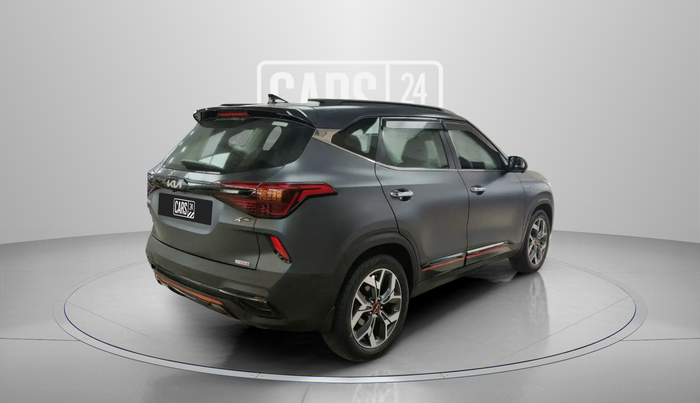2023 KIA SELTOS X LINE 1.4 DCT, Petrol, Automatic, 31,016 km, Right Back Diagonal