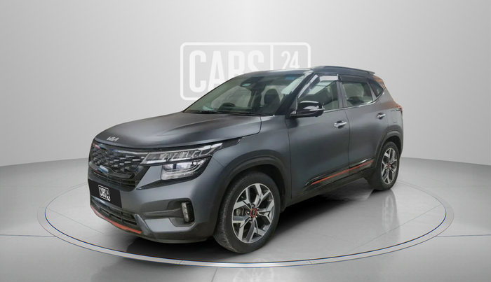 2023 KIA SELTOS X LINE 1.4 DCT, Petrol, Automatic, 31,016 km, Left Front Diagonal