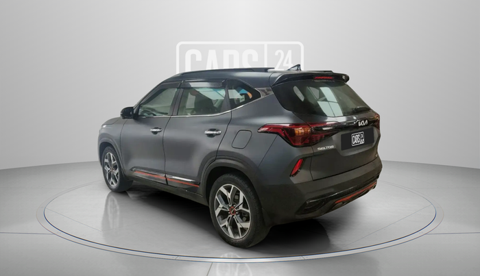 2023 KIA SELTOS X LINE 1.4 DCT, Petrol, Automatic, 31,016 km, Left Back Diagonal
