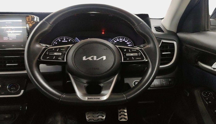 2023 KIA SELTOS X LINE 1.4 DCT, Petrol, Automatic, 31,016 km, Steering Wheel Close Up