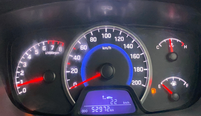 2016 Hyundai Grand i10 ASTA 1.2 KAPPA VTVT, Petrol, Manual, 52,924 km, Odometer Image