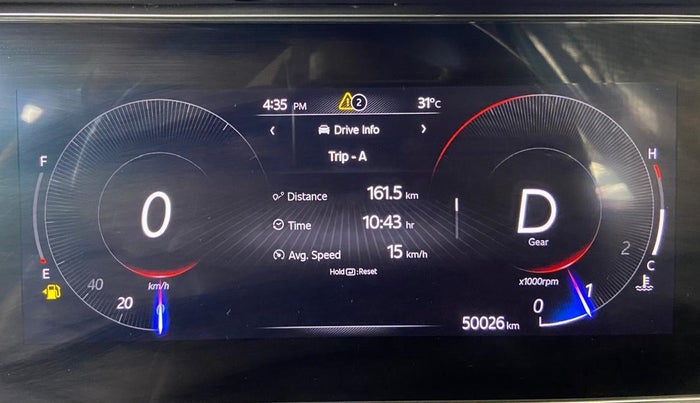 2021 Mahindra XUV700 AX 3 P AT 5 STR, Petrol, Automatic, 50,006 km, Odometer Image