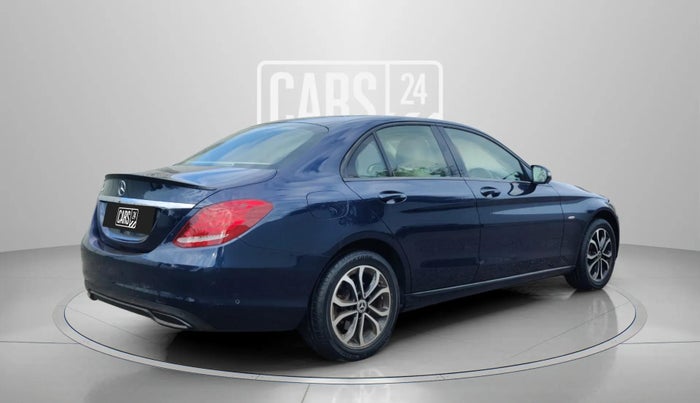 2017 Mercedes Benz C Class 220d, Diesel, Automatic, 25,437 km, Right Back Diagonal