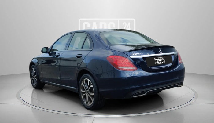 2017 Mercedes Benz C Class 220d, Diesel, Automatic, 25,437 km, Left Back Diagonal