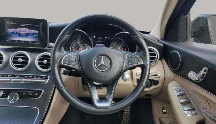 2017 Mercedes Benz C Class 220d, Diesel, Automatic, 25,437 km, Steering Wheel Close Up