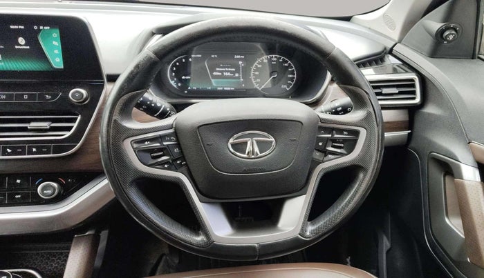 2019 Tata Harrier XZ PLUS 2.0L, Diesel, Manual, 95,226 km, Steering Wheel Close Up