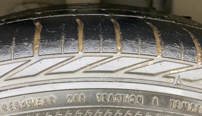 2019 Tata NEXON XZA PLUS PETROL, Petrol, Automatic, 39,750 km, Right Front Tyre Tread