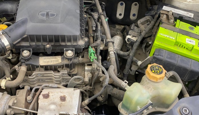 2019 Tata NEXON XZA PLUS PETROL, Petrol, Automatic, 39,750 km, Engine View - Left
