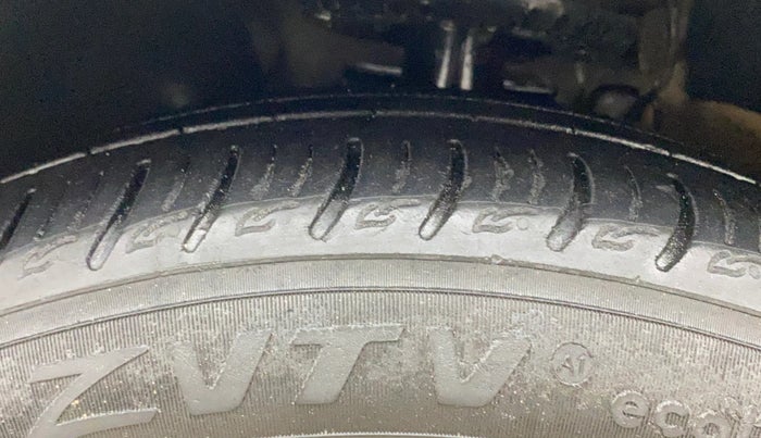 2018 Skoda Rapid STYLE 1.5 TDI AT, Diesel, Automatic, 77,468 km, Left Front Tyre Tread