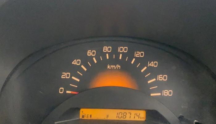 2012 Maruti Wagon R 1.0 LXI CNG, CNG, Manual, 1,08,685 km, Odometer Image