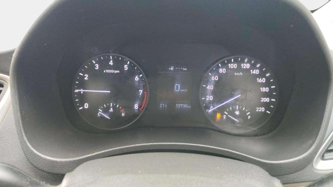 2019 Hyundai Verna 1.6 VTVT SX, Petrol, Manual, 92,730 km, Odometer Image