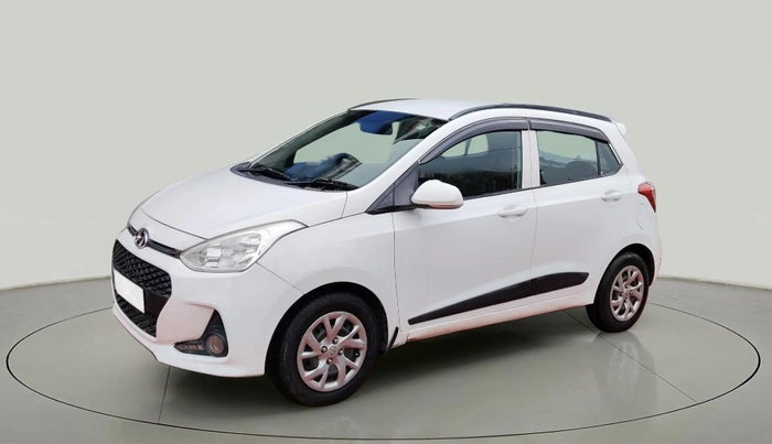 2019 Hyundai Grand i10 SPORTZ 1.2 KAPPA VTVT, Petrol, Manual, 83,941 km, Left Front Diagonal
