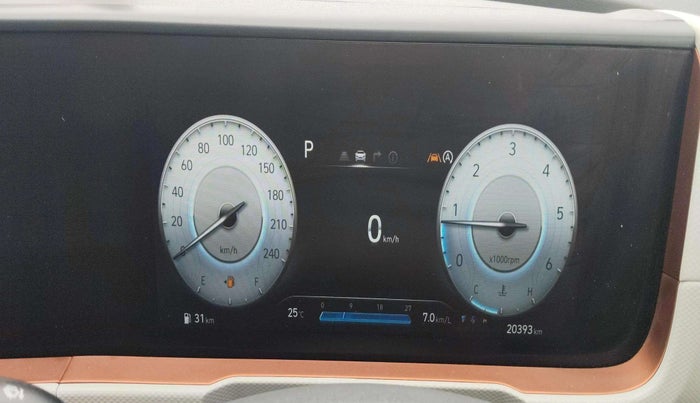 2024 Hyundai Creta SX (O) 1.5 DIESEL AT, Diesel, Automatic, 20,392 km, Odometer Image