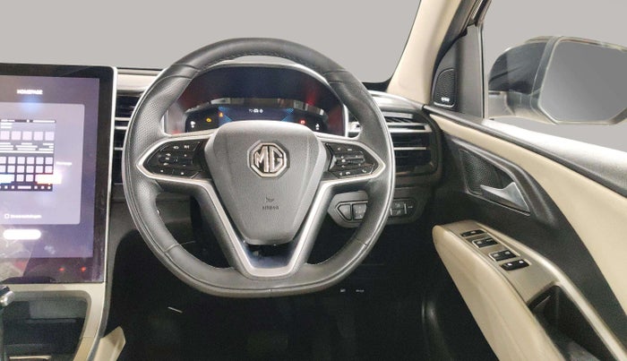 2023 MG HECTOR SAVVY PRO 1.5 TURBO CVT PETROL, Petrol, Automatic, 13,792 km, Steering Wheel Close Up