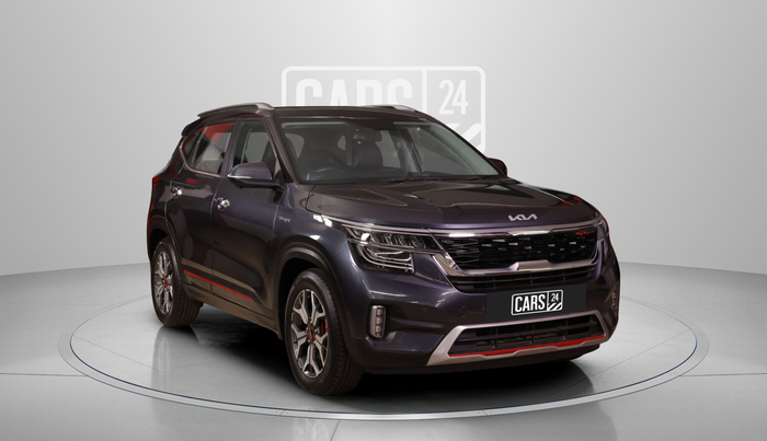 2022 KIA SELTOS GTX PLUS 1.5 DIESEL AT, Diesel, Automatic, 47,350 km, Right Front Diagonal