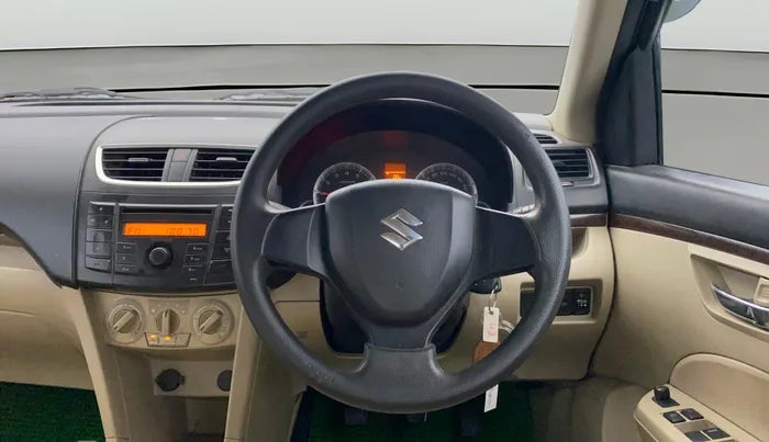 2015 Maruti Swift Dzire VXI, Petrol, Manual, 12,345 km, Steering Wheel Close Up