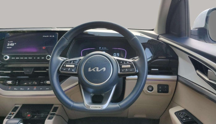 2023 KIA CARENS  LUXURY (O)1.5 TURBO DCT 7 STR, Petrol, Automatic, 24,021 km, Steering Wheel Close Up
