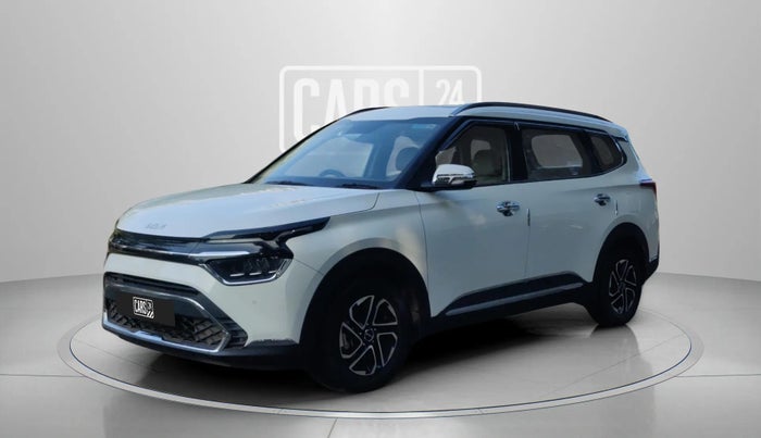 2023 KIA CARENS  LUXURY (O)1.5 TURBO DCT 7 STR, Petrol, Automatic, 24,021 km, Left Front Diagonal