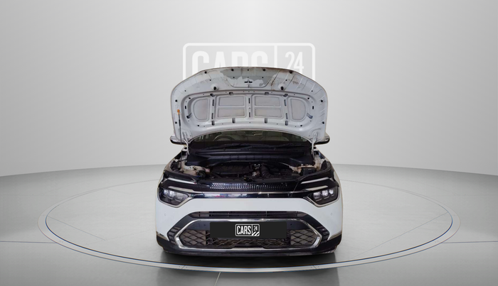 2023 KIA CARENS  LUXURY (O)1.5 TURBO DCT 7 STR, Petrol, Automatic, 24,021 km, Open Bonet