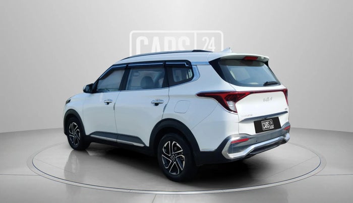 2023 KIA CARENS  LUXURY (O)1.5 TURBO DCT 7 STR, Petrol, Automatic, 24,021 km, Left Back Diagonal