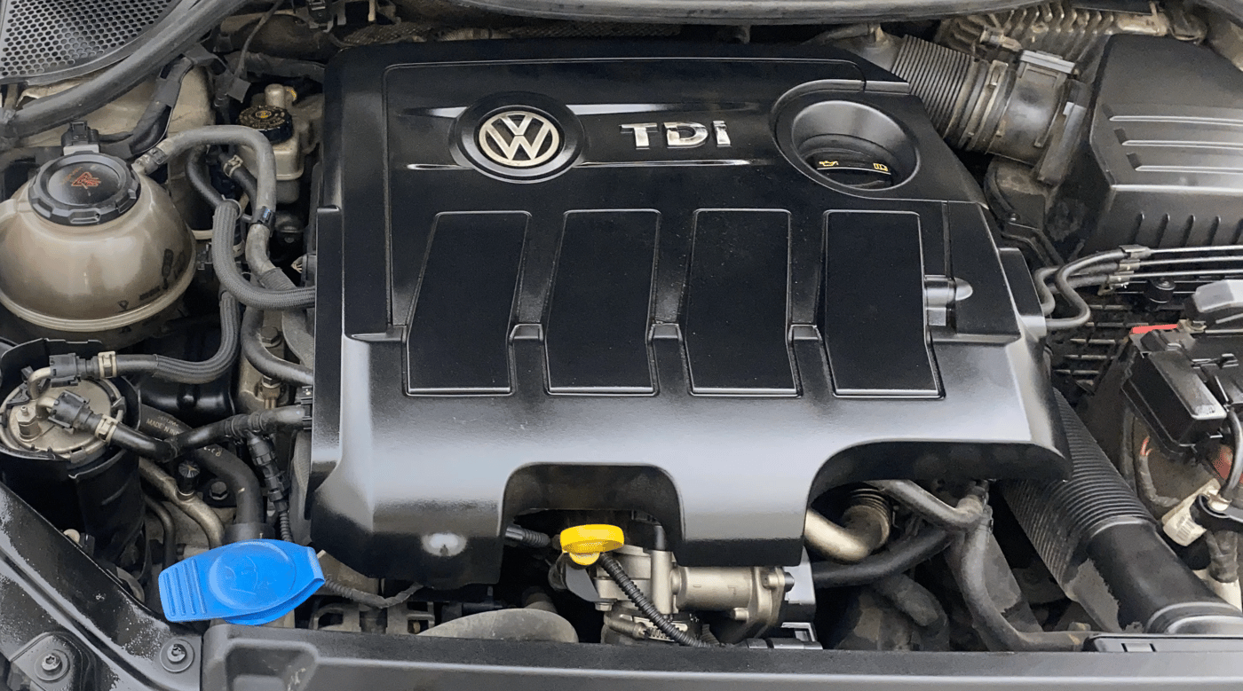 2018 Volkswagen Ameo HIGHLINE1.5L, Diesel, Manual, 1,10,747 km, Engine View - Right