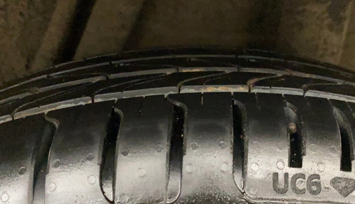 2015 Honda Jazz 1.2L I-VTEC V, Petrol, Manual, 35,885 km, Left Rear Tyre Tread