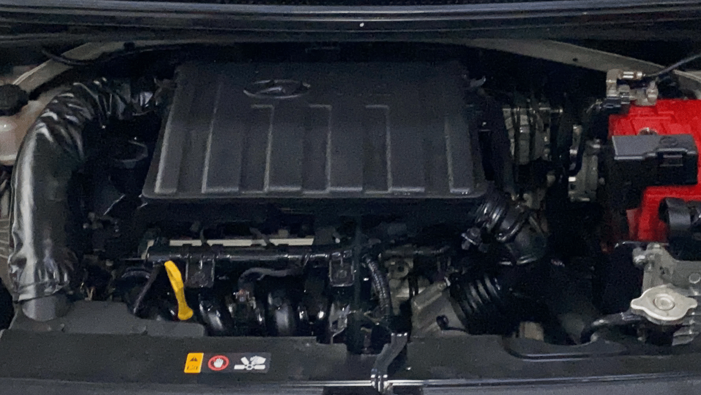 2020 Hyundai AURA SX PLUS 1.2 AMT, Petrol, Automatic, 52,764 km, Engine View