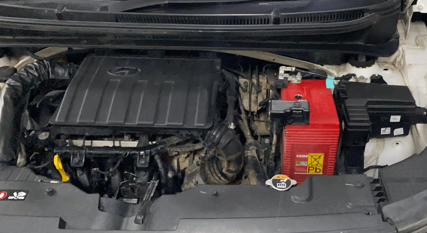 2023 Hyundai EXTER SX 1.2 MT, Petrol, Manual, 36,021 km, Engine View - Left