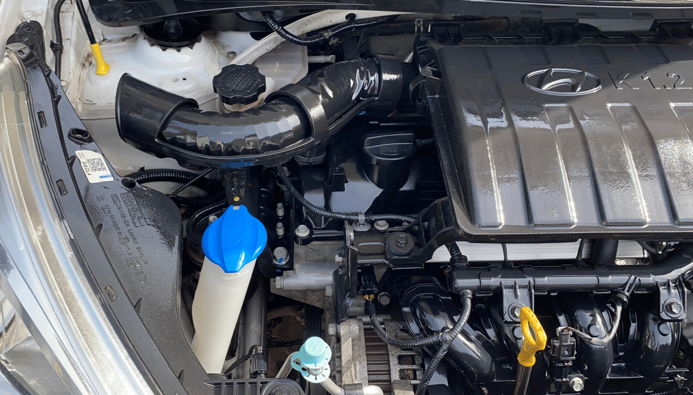 2019 Hyundai Grand i10 SPORTZ AT 1.2 KAPPA VTVT, Petrol, Automatic, 32,576 km, Engine View - Right