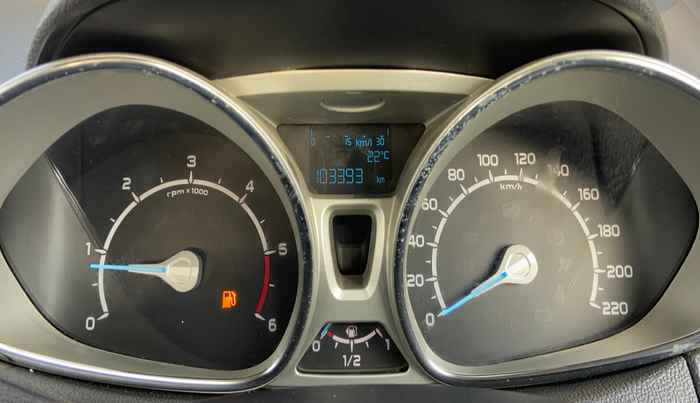 2017 Ford Ecosport TITANIUM 1.5L DIESEL, Diesel, Manual, 1,03,372 km, Odometer Image
