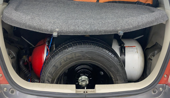 2020 Maruti Celerio VXI (O) CNG, CNG, Manual, 60,576 km, Boot Inside
