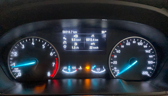 2019 Ford Ecosport TITANIUM 1.5L PETROL, Petrol, Manual, 58,267 km, Odometer Image