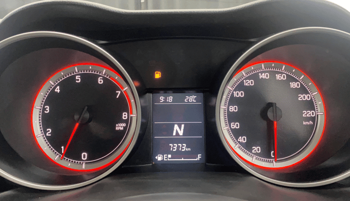 2020 Maruti Swift VXI AMT, Petrol, Automatic, 7,372 km, Odometer Image