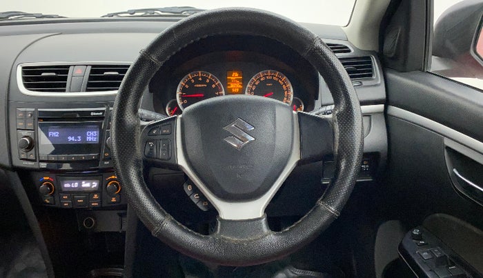 2015 Maruti Swift ZXI, Petrol, Manual, 57,155 km, Steering Wheel Close Up