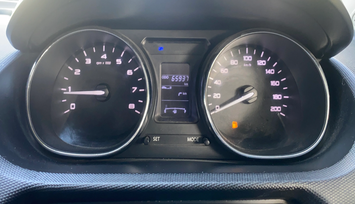 2019 Tata Tiago XZ PETROL, Petrol, Manual, 65,915 km, Odometer Image