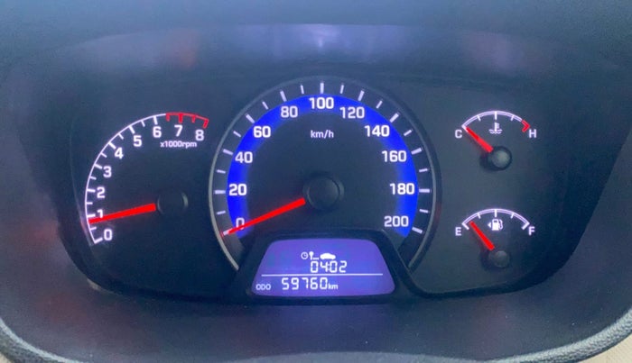 2015 Hyundai Xcent S 1.2, Petrol, Manual, 59,718 km, Odometer Image