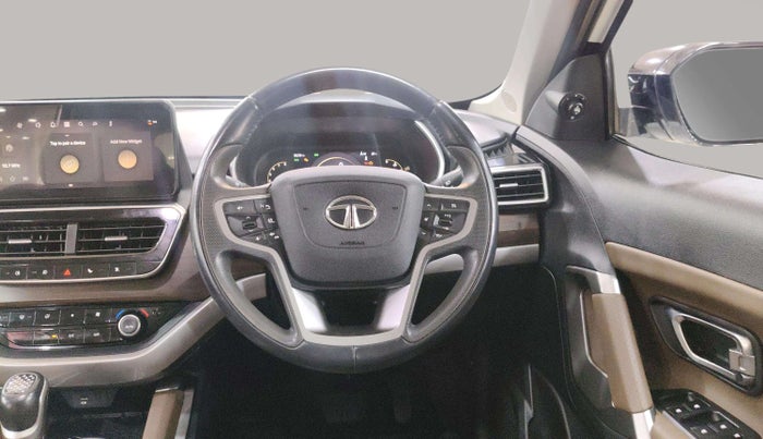 2023 Tata Harrier XZA PLUS O DUAL TONE, Diesel, Automatic, 21,724 km, Steering Wheel Close Up