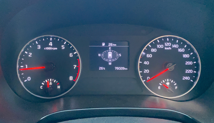 2020 KIA SELTOS HTX 1.5 PETROL, Petrol, Manual, 76,020 km, Odometer Image
