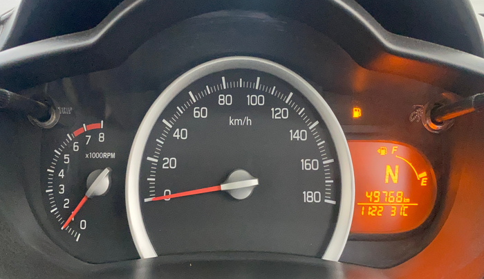 2016 Maruti Celerio VXI AMT, Petrol, Automatic, 49,873 km, Odometer Image