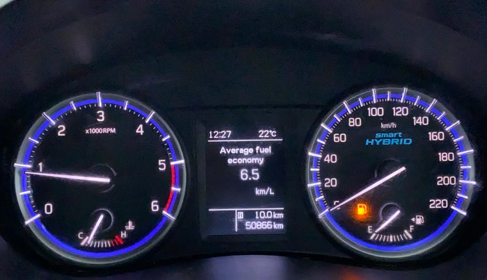 2018 Maruti S Cross SIGMA SHVS, Diesel, Manual, 51,406 km, Odometer Image