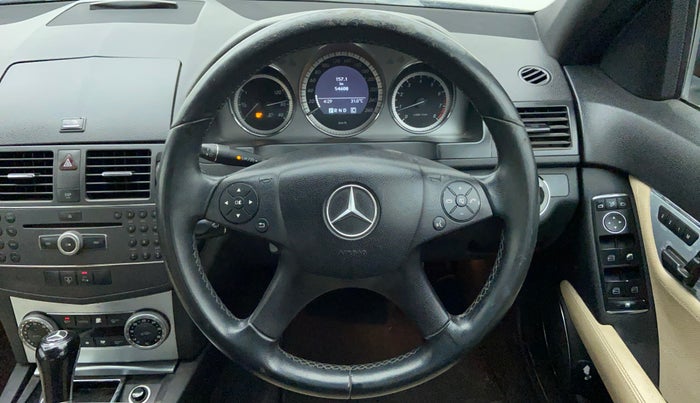 2010 Mercedes Benz C Class C 200 CGI ELEGANCE, Petrol, Automatic, 54,707 km, Steering Wheel Close Up
