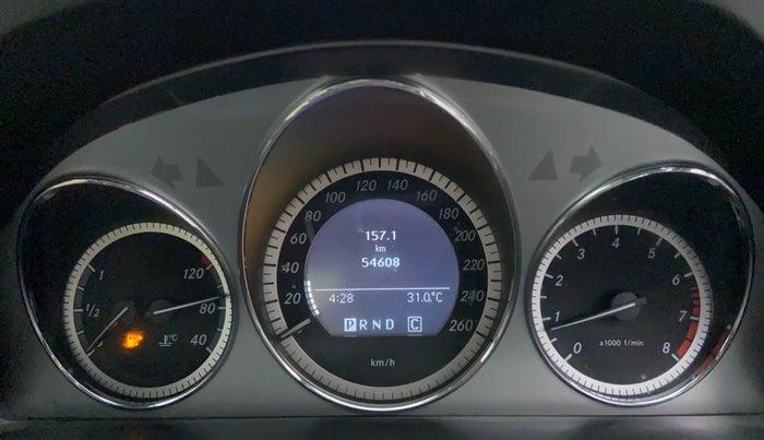 2010 Mercedes Benz C Class C 200 CGI ELEGANCE, Petrol, Automatic, 54,707 km, Odometer Image