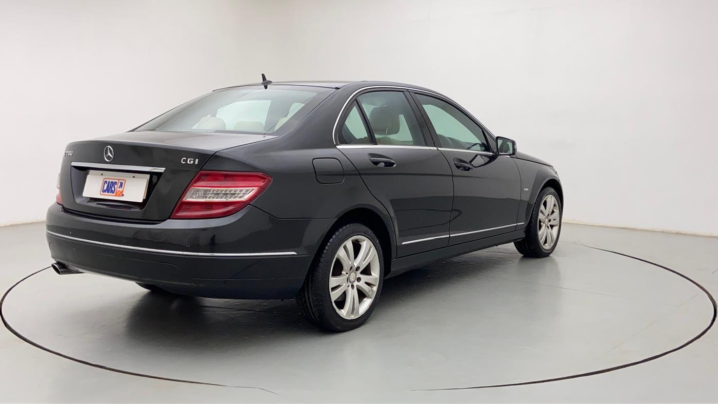 2010 Mercedes Benz C Class C 200 CGI ELEGANCE, Petrol, Automatic, 54,707 km, Right Back Diagonal