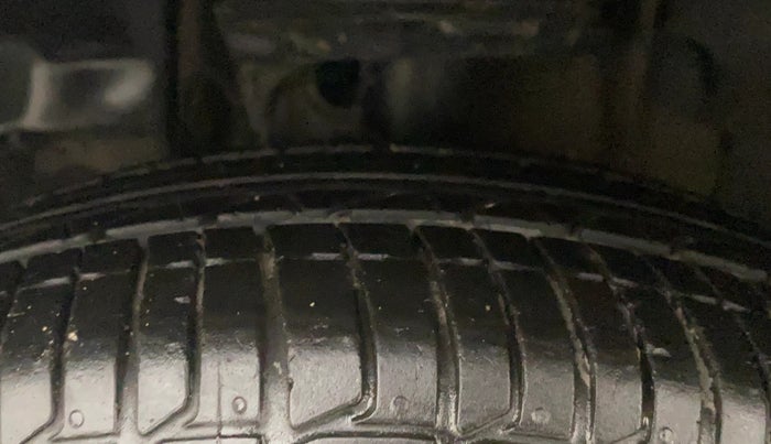 2021 Tata TIGOR XZ PLUS PETROL, Petrol, Manual, 28,459 km, Left Front Tyre Tread