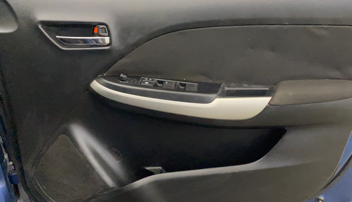 2018 Maruti Baleno ZETA CVT PETROL 1.2, Petrol, Automatic, 60,097 km, Driver Side Door Panels Control