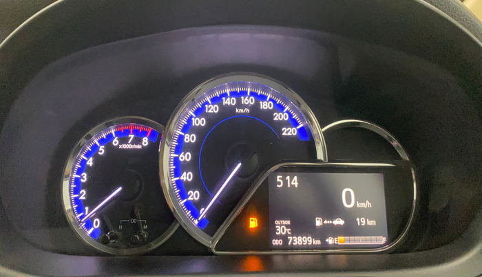 2020 Toyota YARIS G MT, Petrol, Manual, 73,878 km, Odometer Image