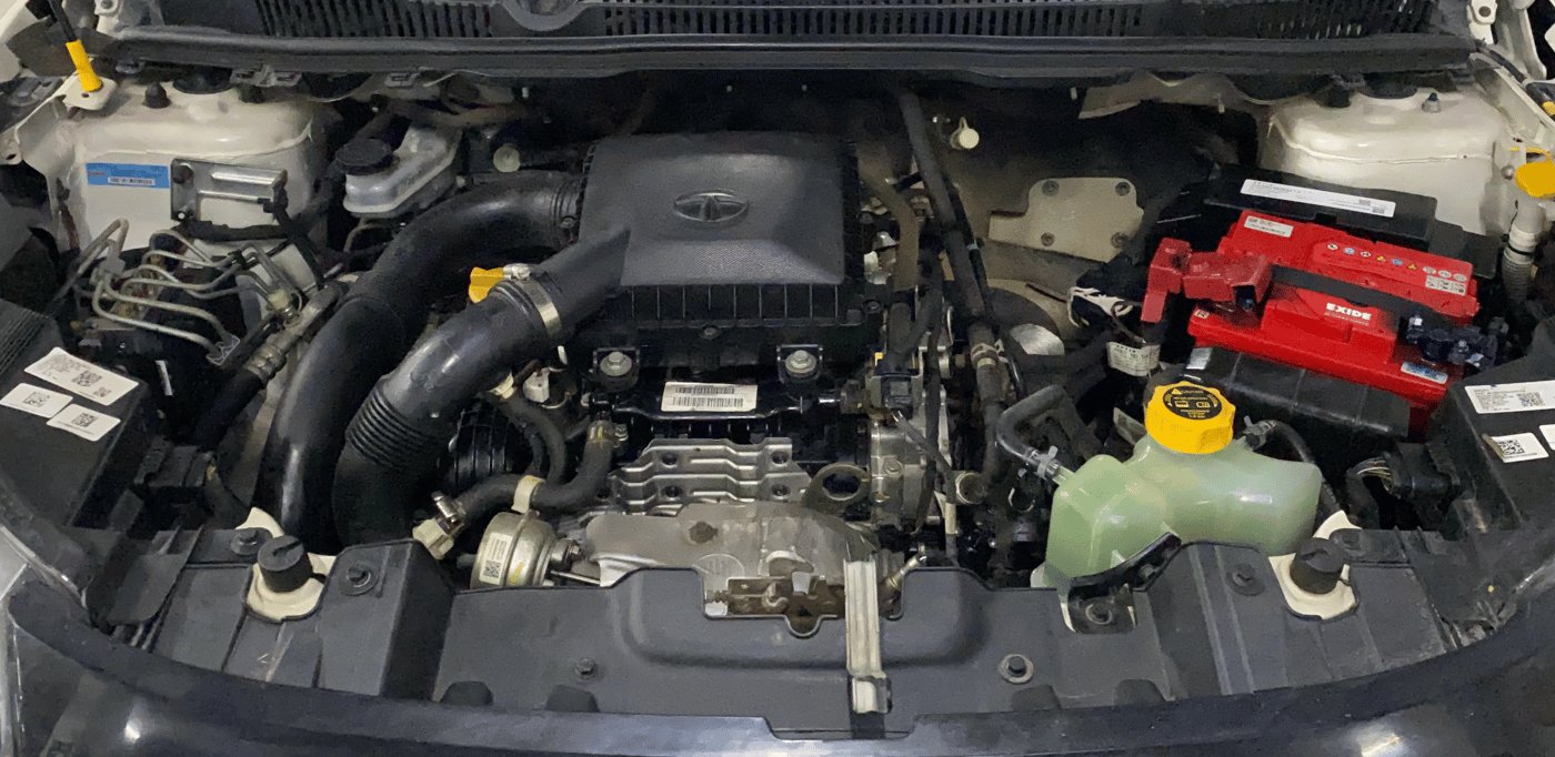 2020 Tata NEXON XZ PETROL, Petrol, Manual, 57,211 km, Engine View