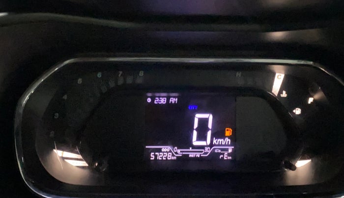 2020 Tata NEXON XZ PETROL, Petrol, Manual, 57,211 km, Odometer Image