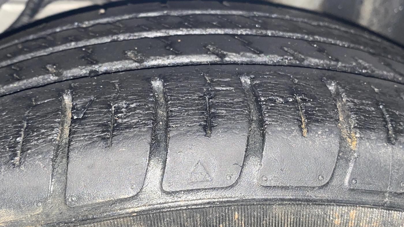 2019 Ford Figo Aspire TREND PLUS 1.2 PETROL, Petrol, Manual, 68,525 km, Left Rear Tyre Tread